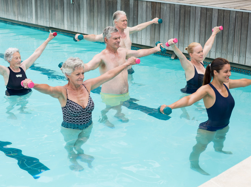 Zajęcia ruchowe na sali i w wodzie: Jak aktywność fizyczna wpływa na nasze samopoczucie